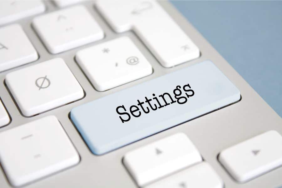 SOCKS5 proxy settings